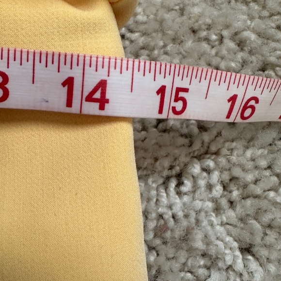 WHBM Yellow Split front Sheath Dress size 8 (399) - Picture 8 of 16